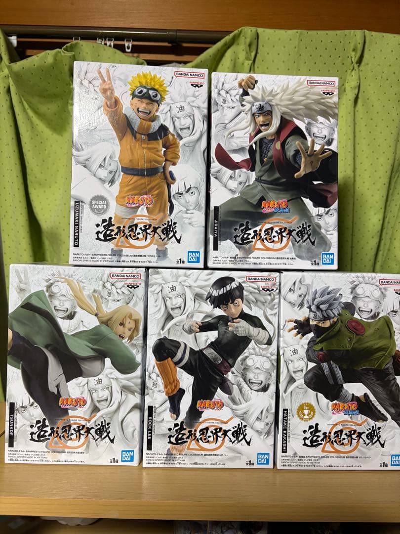 NARUTO フィギュア 5体セット 造形忍界大戦