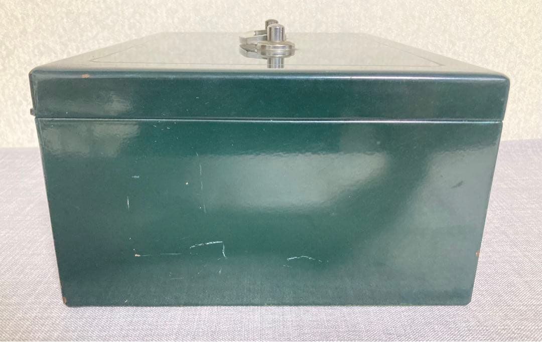 超超超激レア ALPS 手提げ金庫 鍵あり昭和レトロ アンティーク ヴィンテージ