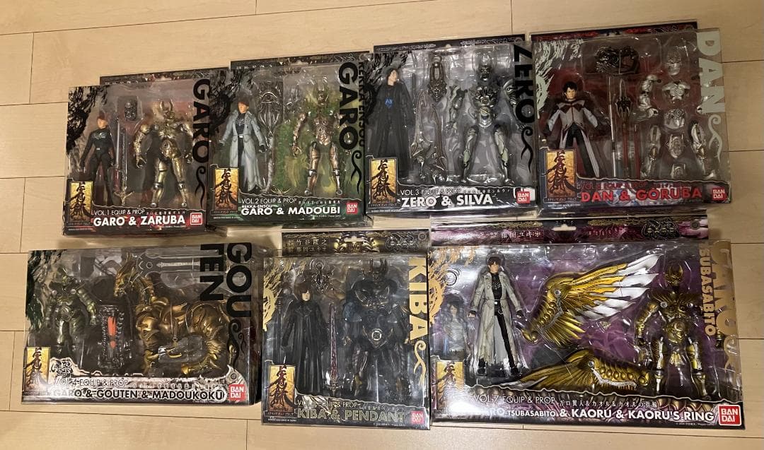 牙狼＜GARO＞シリーズ　イクイップ＆プロップ　7体セット (轟天未開封)