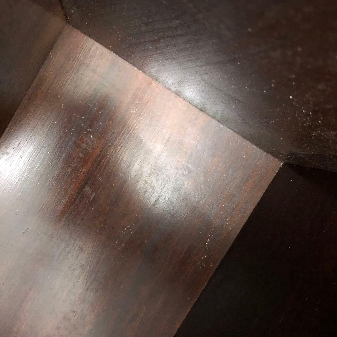 軽井沢彫り　マガジンラック　アンティーク　和風　工芸品　伝統工芸　桜