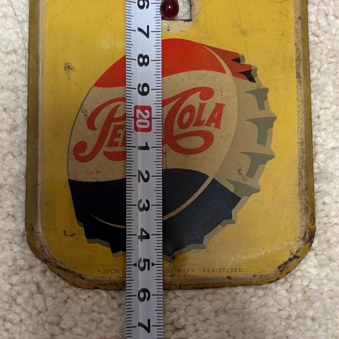 【ペプシコーラPEPSI COLA】ヴィンテージ温度計