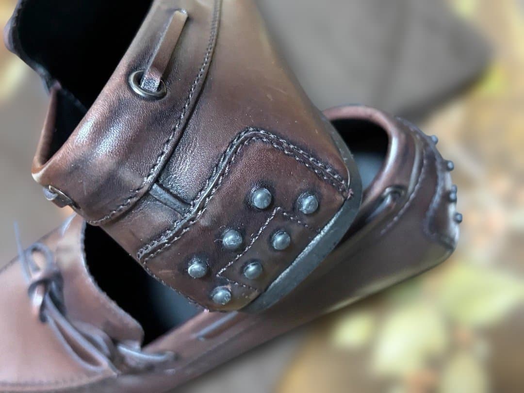 TOD'S ブラウン モカシン