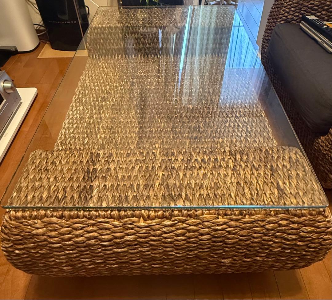 モダンアジアン ウォーターヒヤシンステーブル