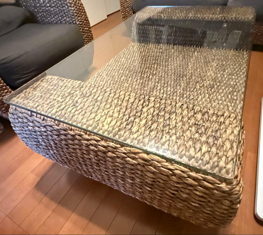 モダンアジアン ウォーターヒヤシンステーブル