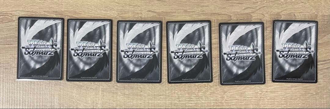 ヴァイスシュヴァルツ ホロライブ　箔押しカード２枚　サイン４枚カード　６枚セット