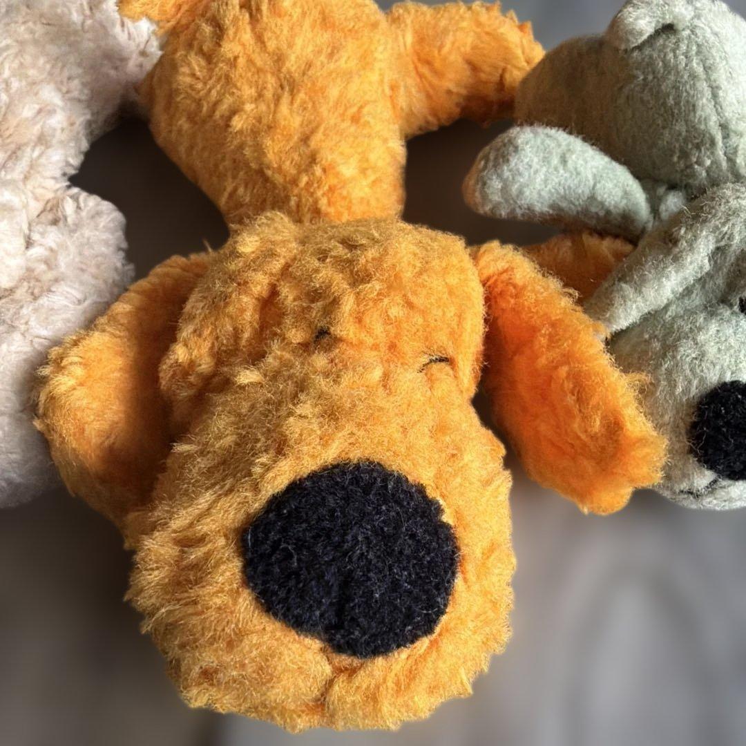 C OM O &R AYクタクタ犬レトロ子犬のルークセット売り⭐︎