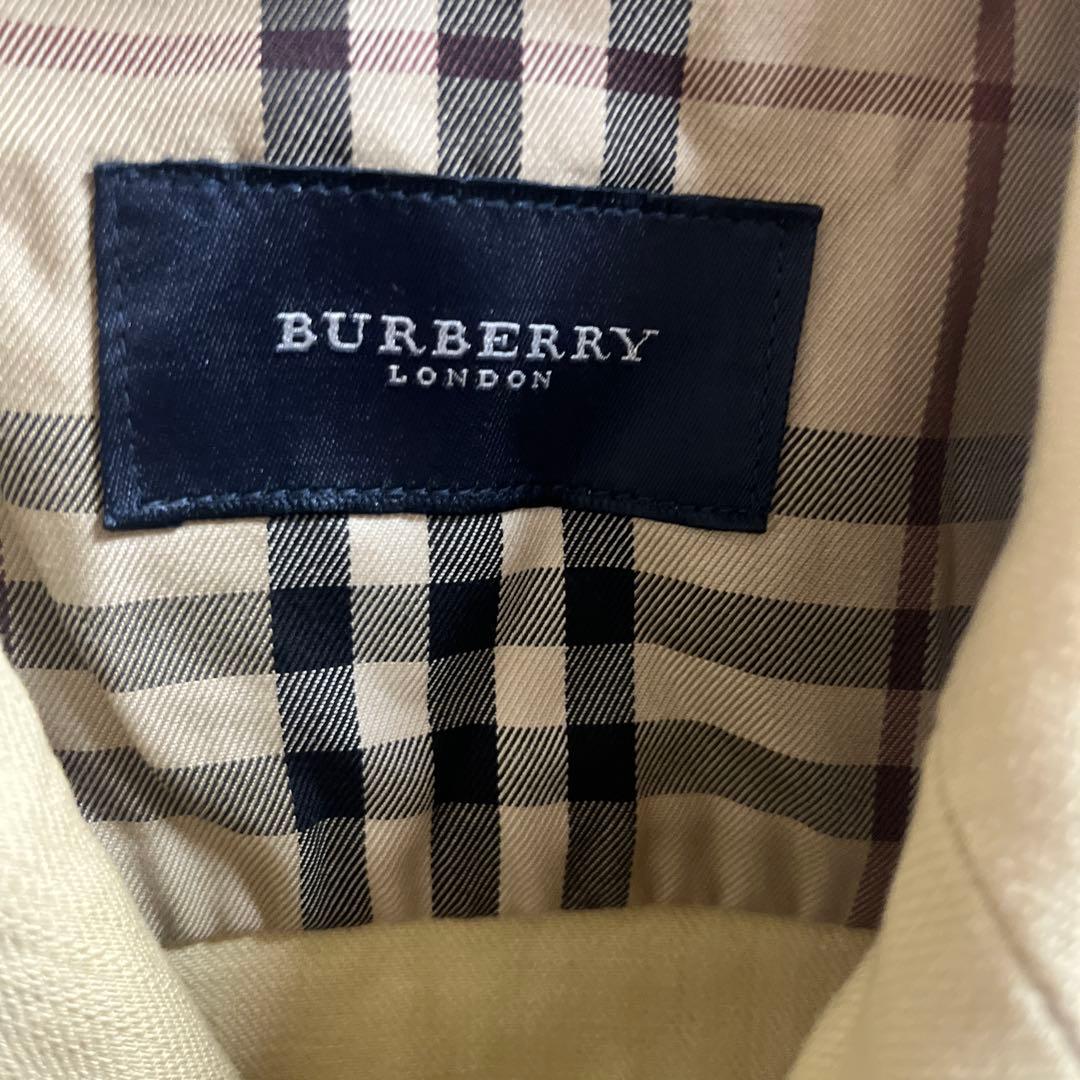 新品タグ付 バーバリー ジャケット サイズL メンズ ベージュ ノバチェック