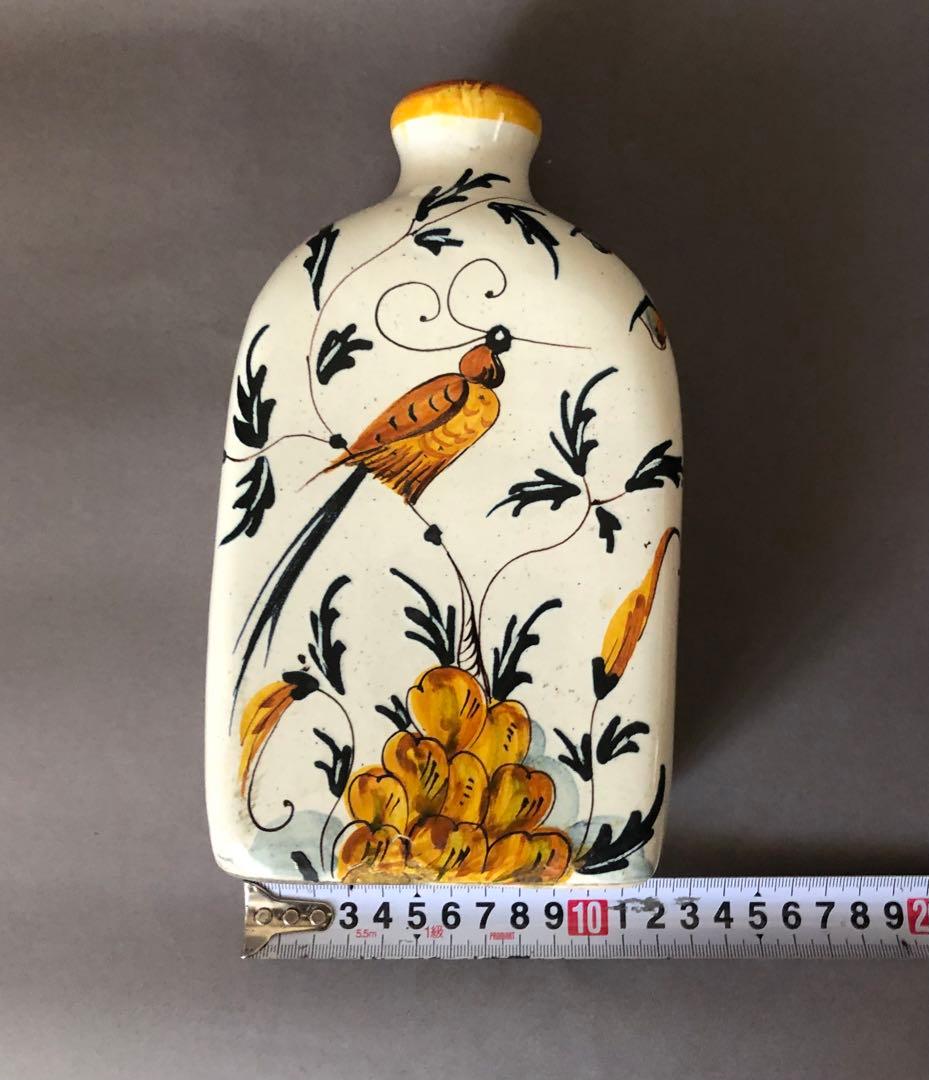 イタリア　花瓶　陶器