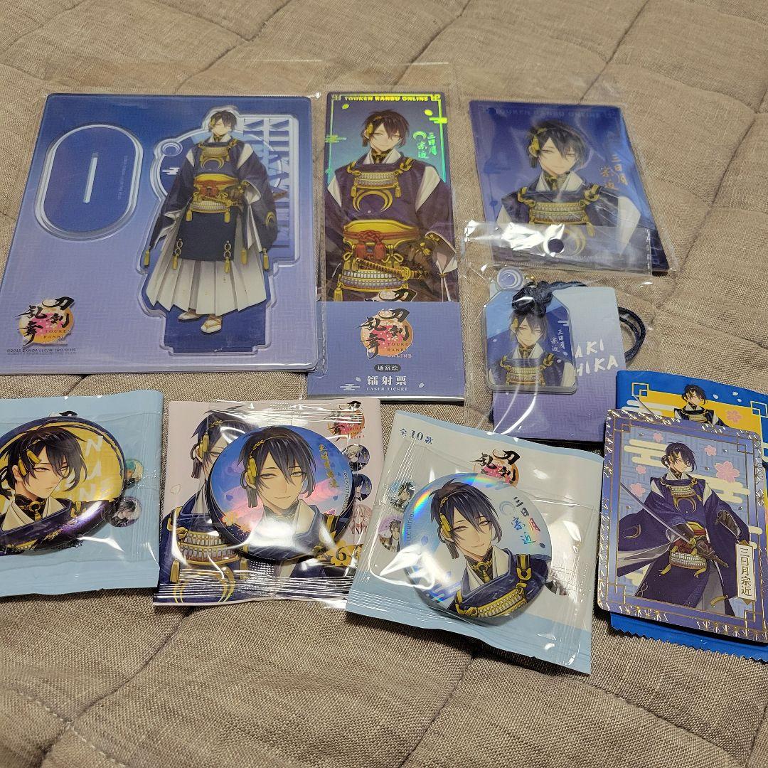 中国限定グッズ　三日月宗近　刀剣乱舞ONLINE × 星河動漫 中国発売　未使用
