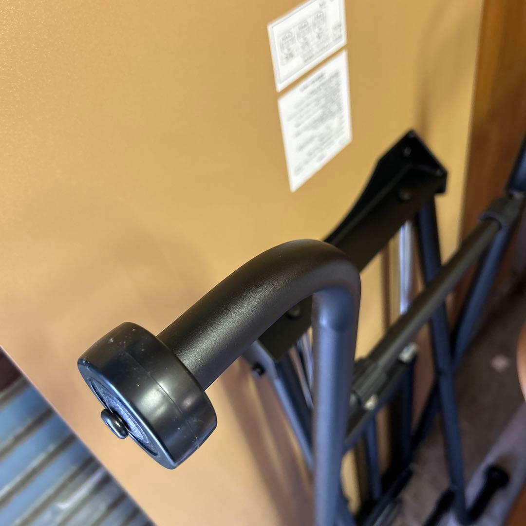 【美品】ニトリ 昇降テーブル ライザN ミドルブラウン