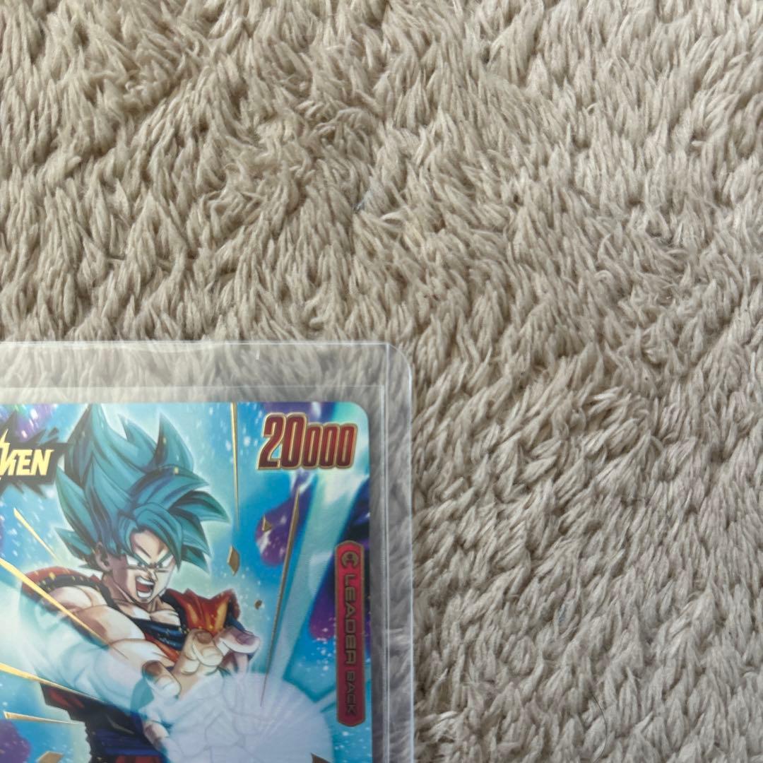 ドラゴンボールカード　覚醒の鼓動　孫悟空リーダーパラレル