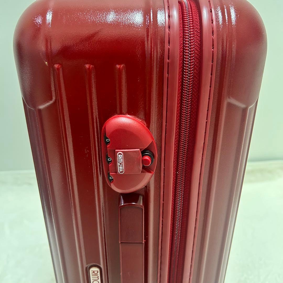 【美品】リモワ サルサ 35L 機内持ち込み可 スーツケース レッド
