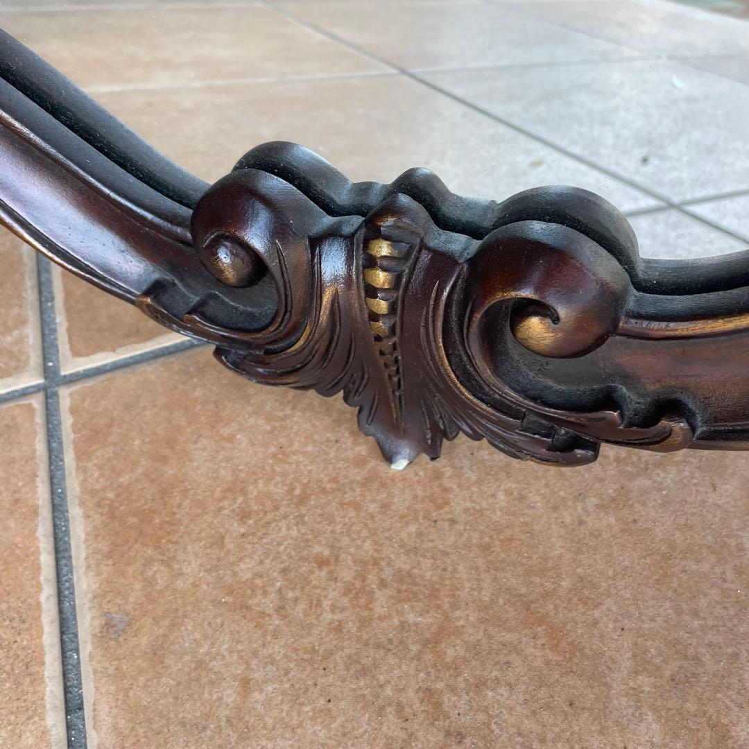 ヨーロピアンウォールミラー　壁掛けミラー アンティーク調 クラシック 壁掛け鏡