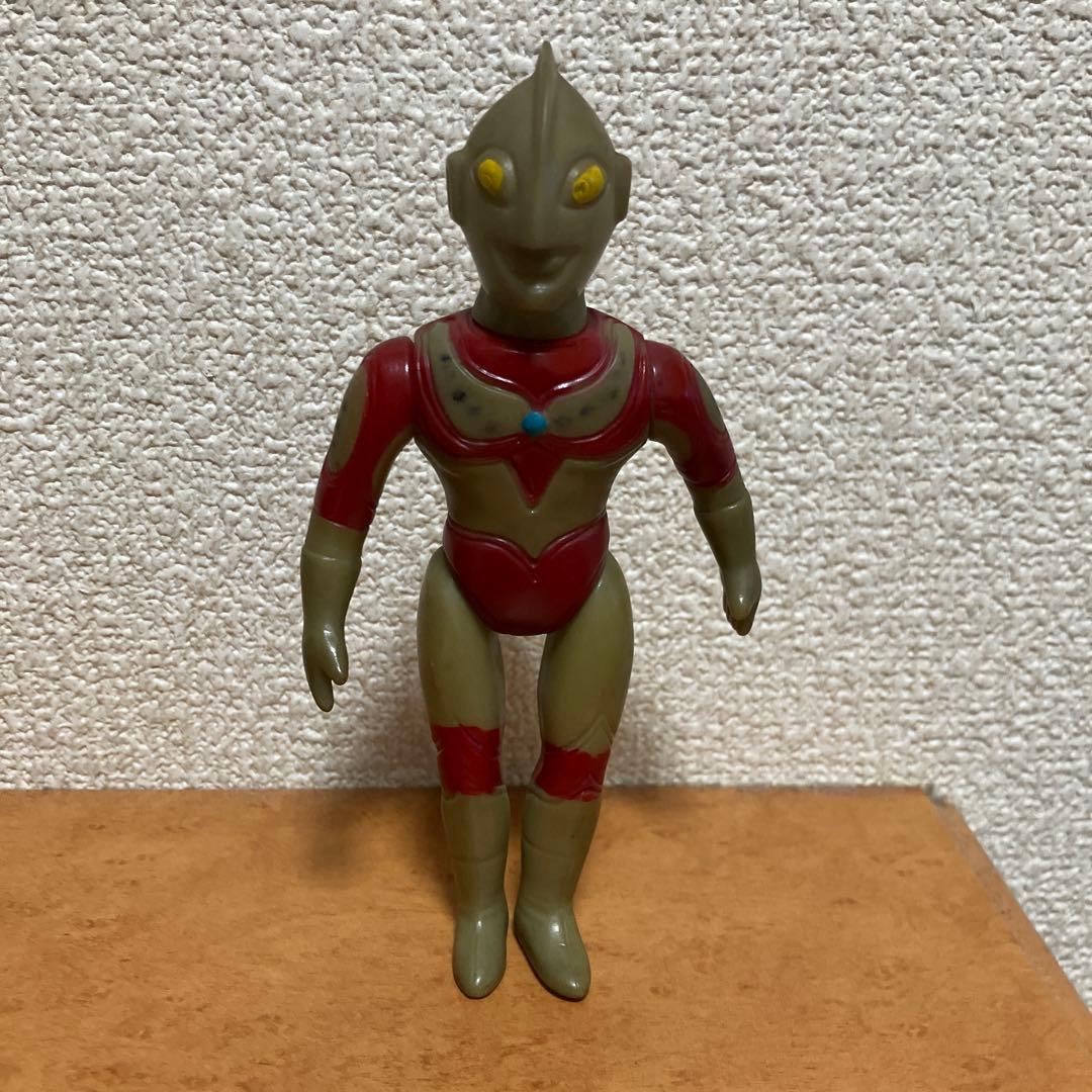 【当時物】ウルトラマン ソフビ フィギュア バンダイ 日本製 円谷プロ レトロ