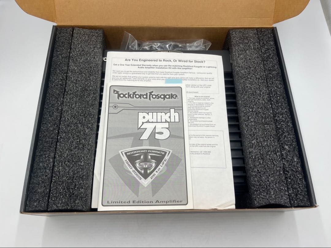 ロックフォード ROCKFORD FOSGATE punch 75