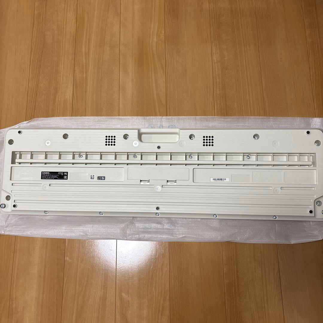 CASIO CT-S1 電子ピアノ 61鍵 ホワイト