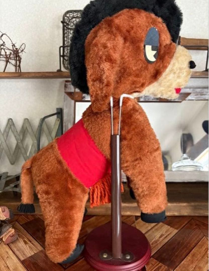 アメリカン雑貨 used レトロなロバのぬいぐるみ