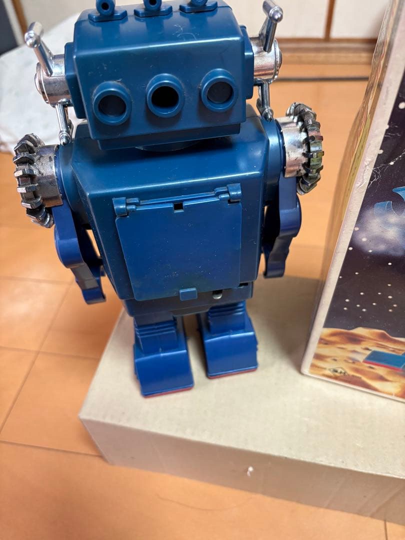 堀川玩具 スモーキング エンジン ロボット 昭和レトロおもちゃ