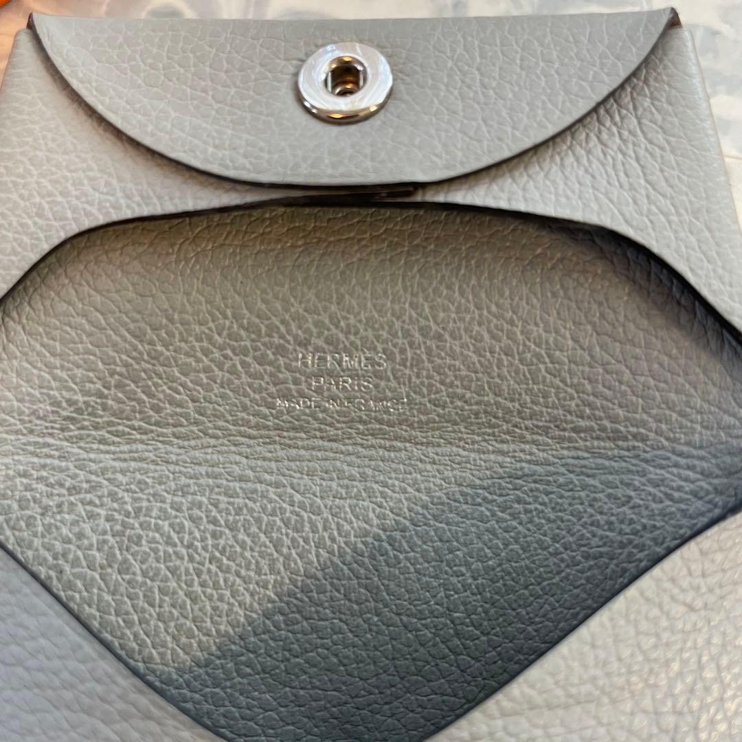 【美品】2020年購入HERMES バスティア　グレー