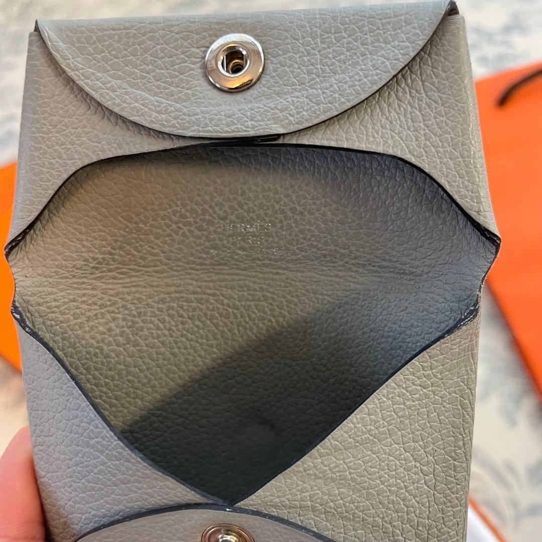 【美品】2020年購入HERMES バスティア　グレー