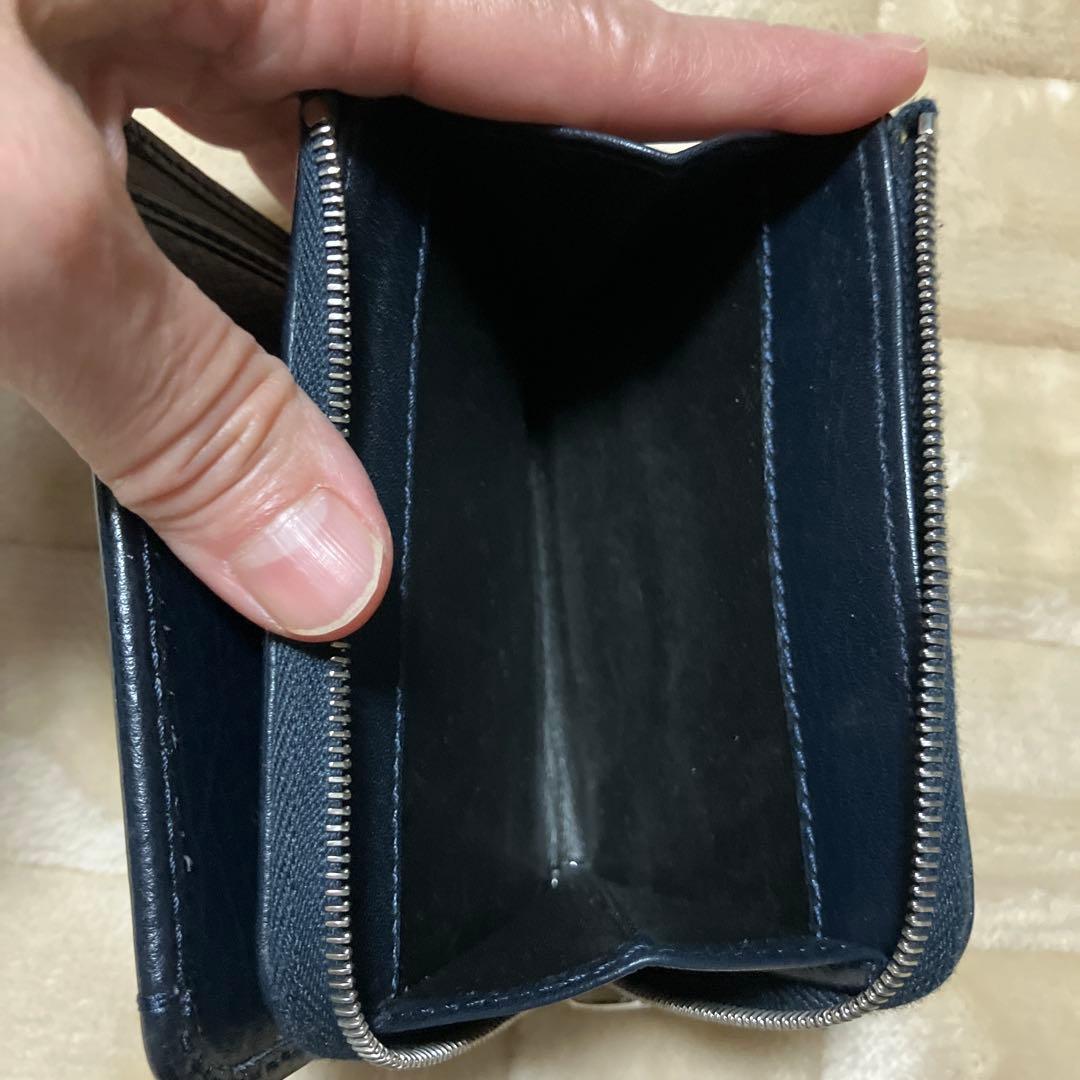 ヒロフ プラティカ 二つ折り財布 レザー コンパクト ウォレット