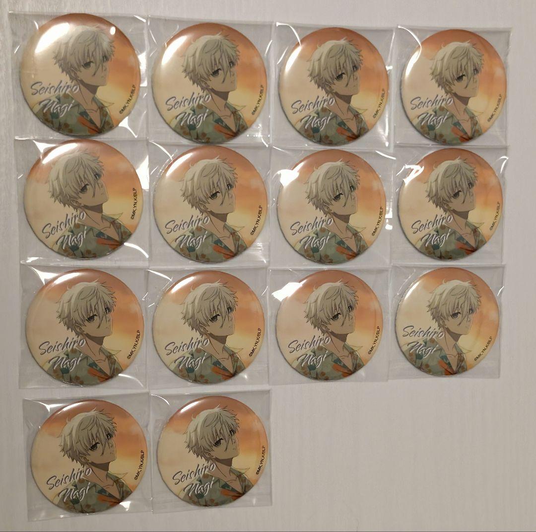 ブルーロック and GALLERY 等身缶バッジ 凪誠士郎 14点