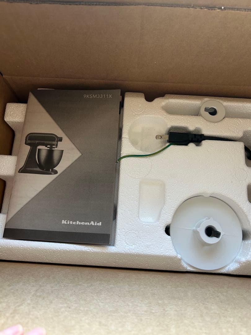 未使用‼️キッチンエイドスタンドミキサー　マットブラック9KSM3311X