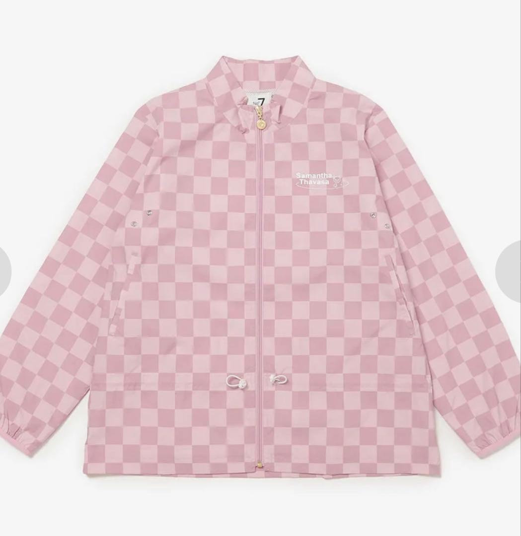 新品タグ付き　Samantha GOLF チェックウインドブレイカー