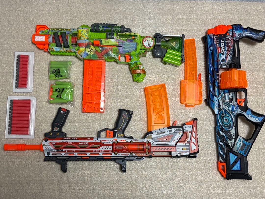 トイガンセット Xshot & Nerf