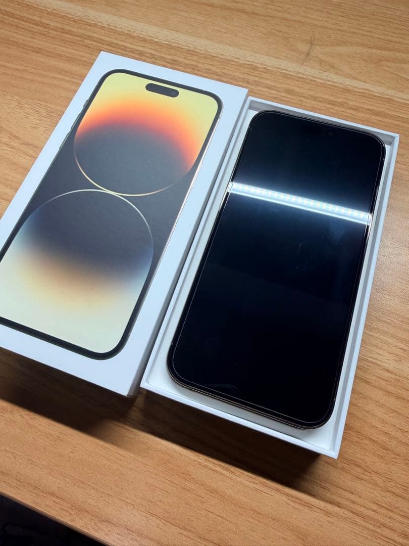 超美品: iPhone 14 Pro Max Gold 512GB