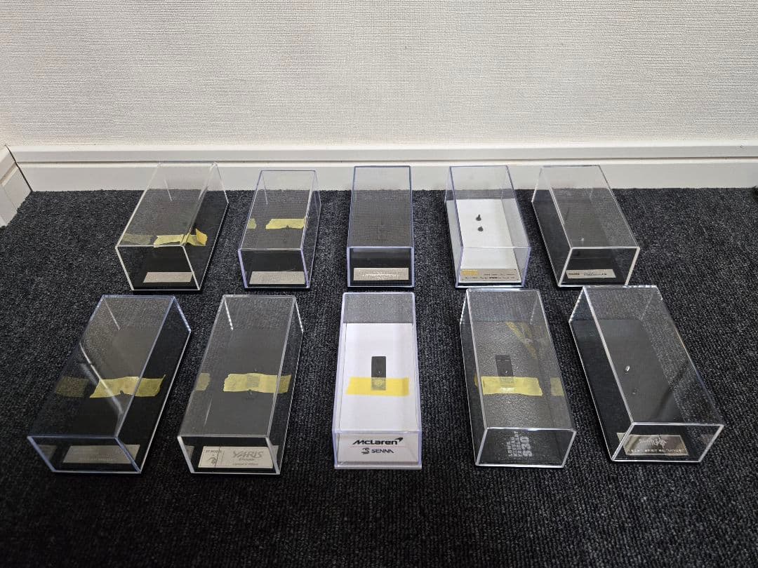 1/64 ディスプレイクリアケース 99個大量セット! おまけ付