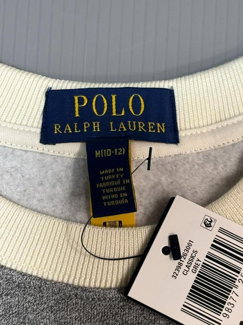 ラスト1枚2025最新作新品ラルフローレン　ポロベア　トレーナーボーイズM150