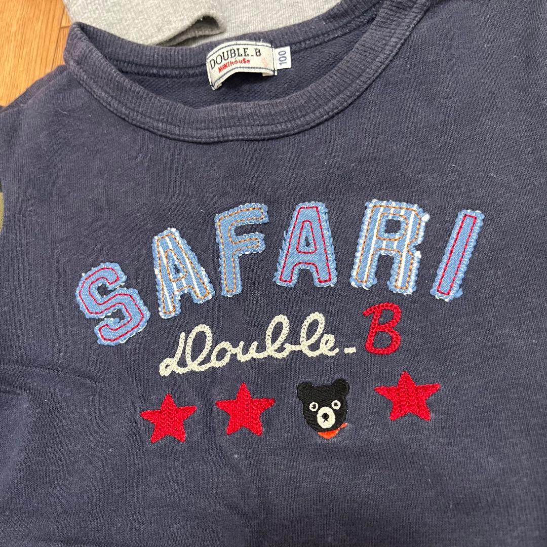 ミキハウス★ まとめ売り　パーカー　トレーナー　ロンT 100