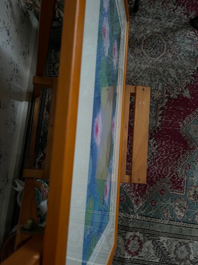 40×62版画　ジニー・キム　睡蓮　限定ジクレー　サイン、ED、証明書 額装