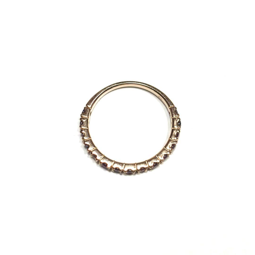 k18 ベーネベーネ パイロープガーネット エタニティ ピンクゴールド