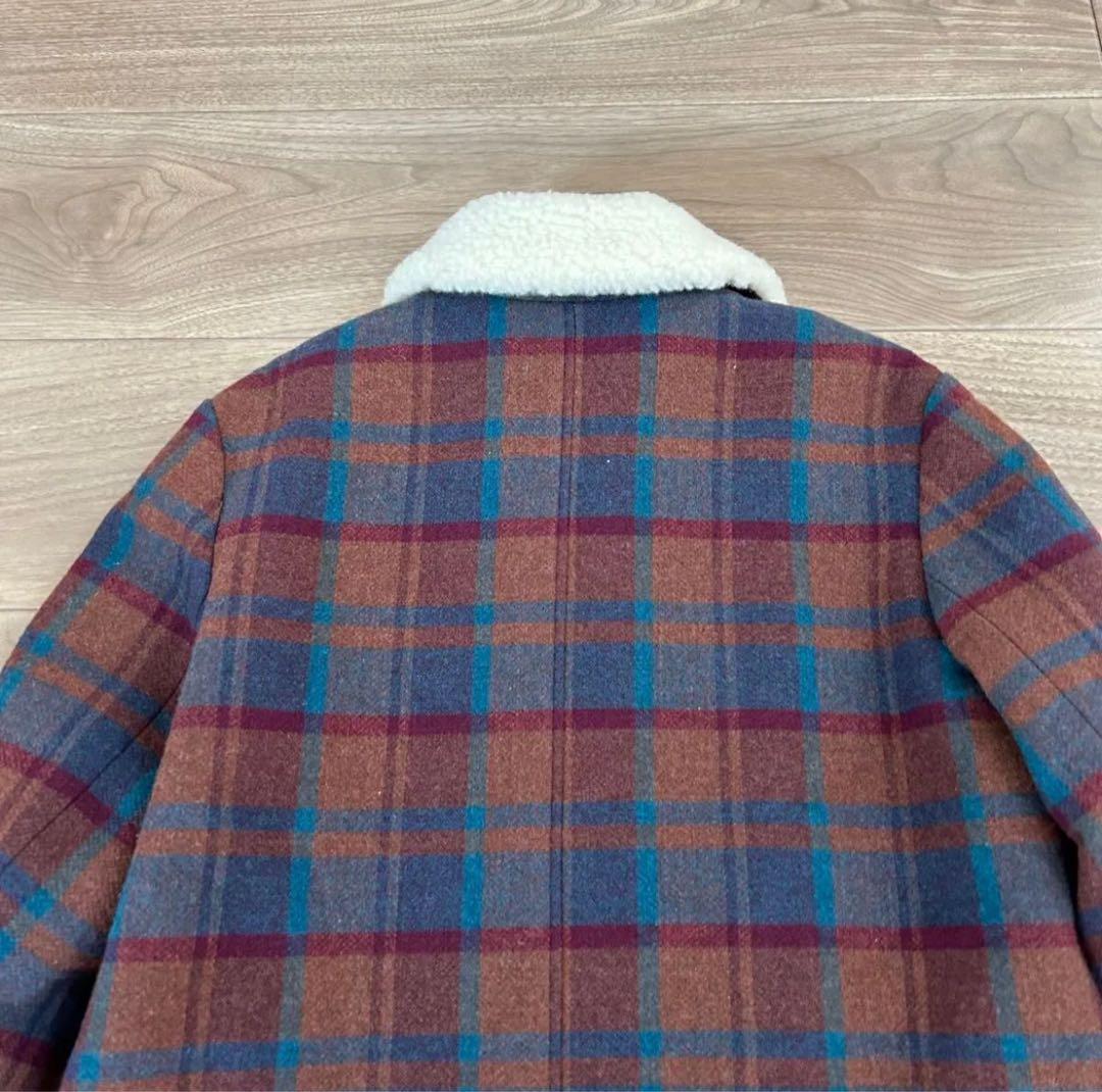 A.P.C.アーペーセーチェックロングコート