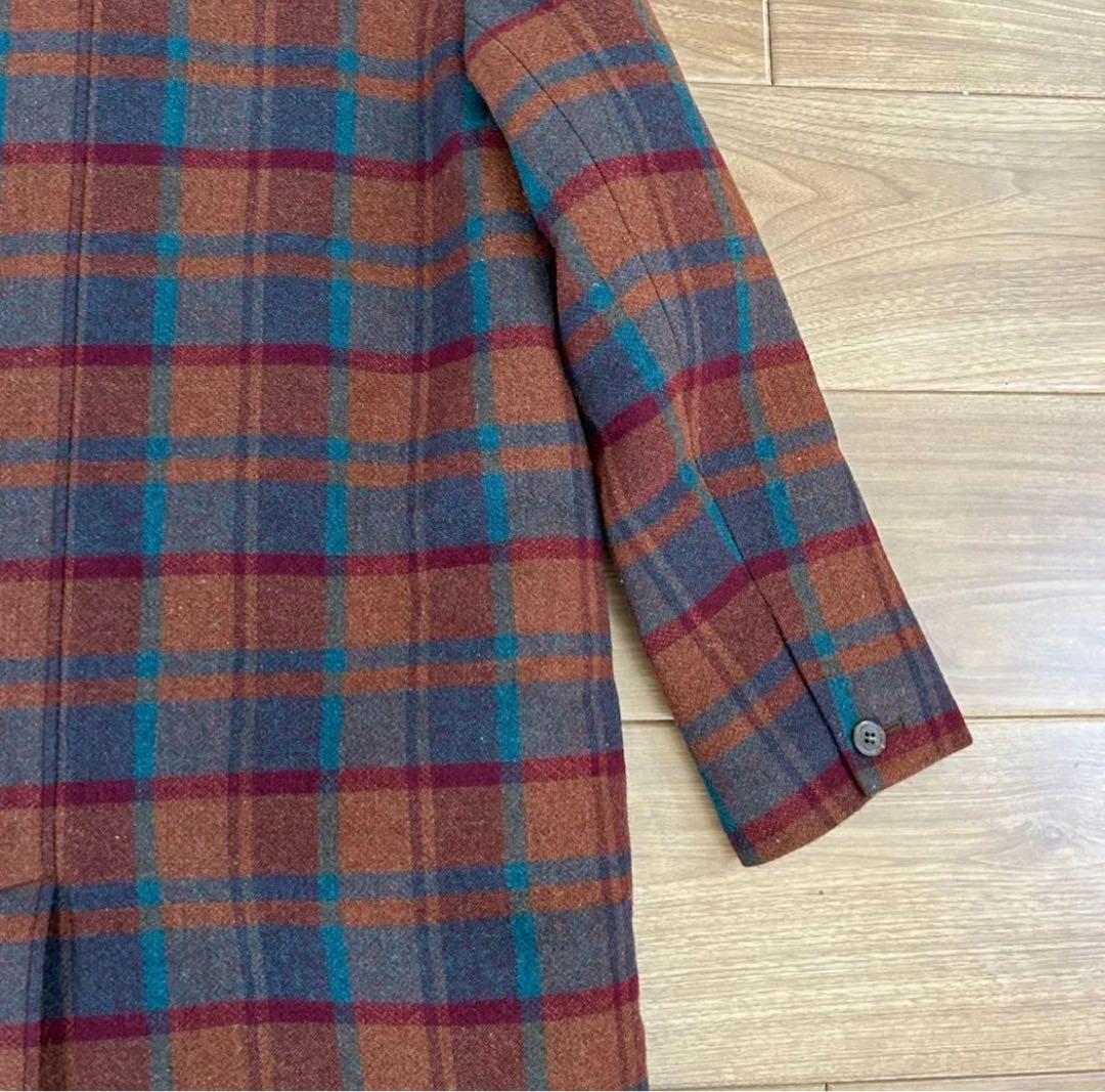 A.P.C.アーペーセーチェックロングコート