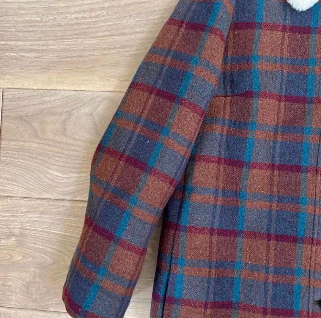 A.P.C.アーペーセーチェックロングコート