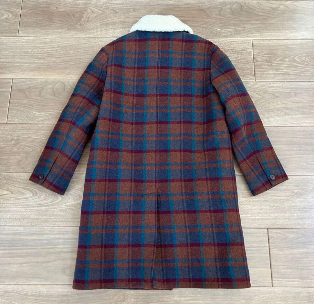 A.P.C.アーペーセーチェックロングコート