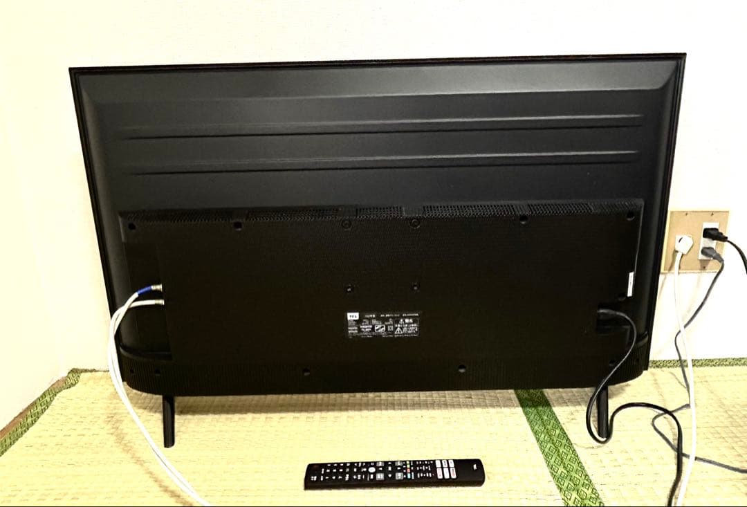 【今週末まで】TCL 液晶テレビ 付属リモコン付き　2022年式　40型