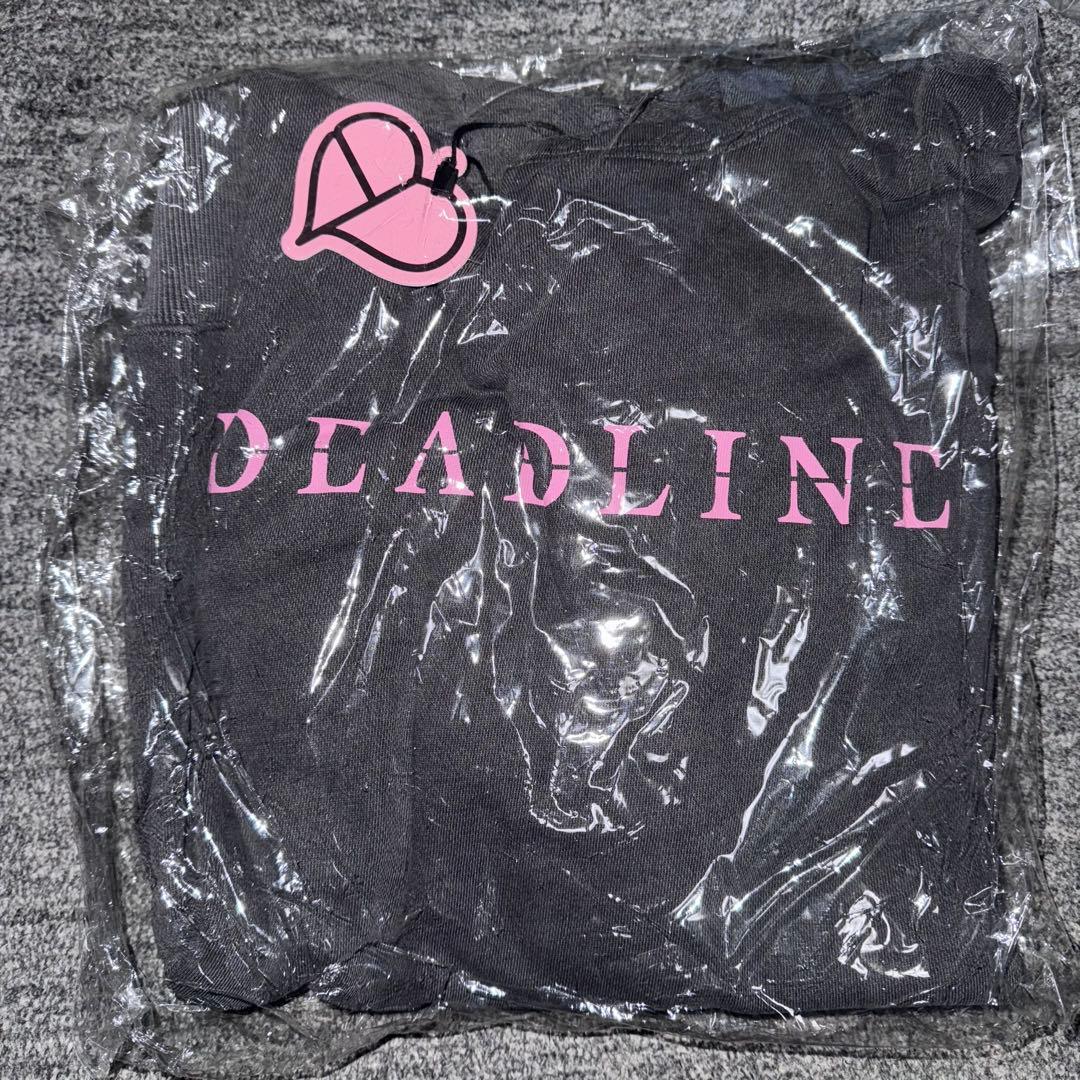 BLACKPINK DEADLINE ぶるぴん パーカー フーディ グレー M