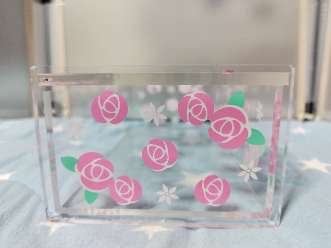 激レア2011 ローズ キティ コットン 綿棒 ケース アクセサリーケース