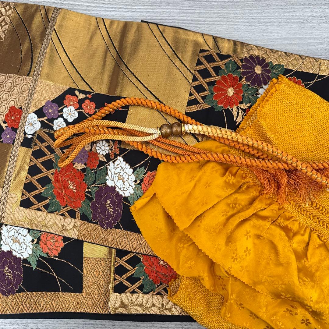 振袖セット着物用小物セット ピンク系　成人式結婚式お正月