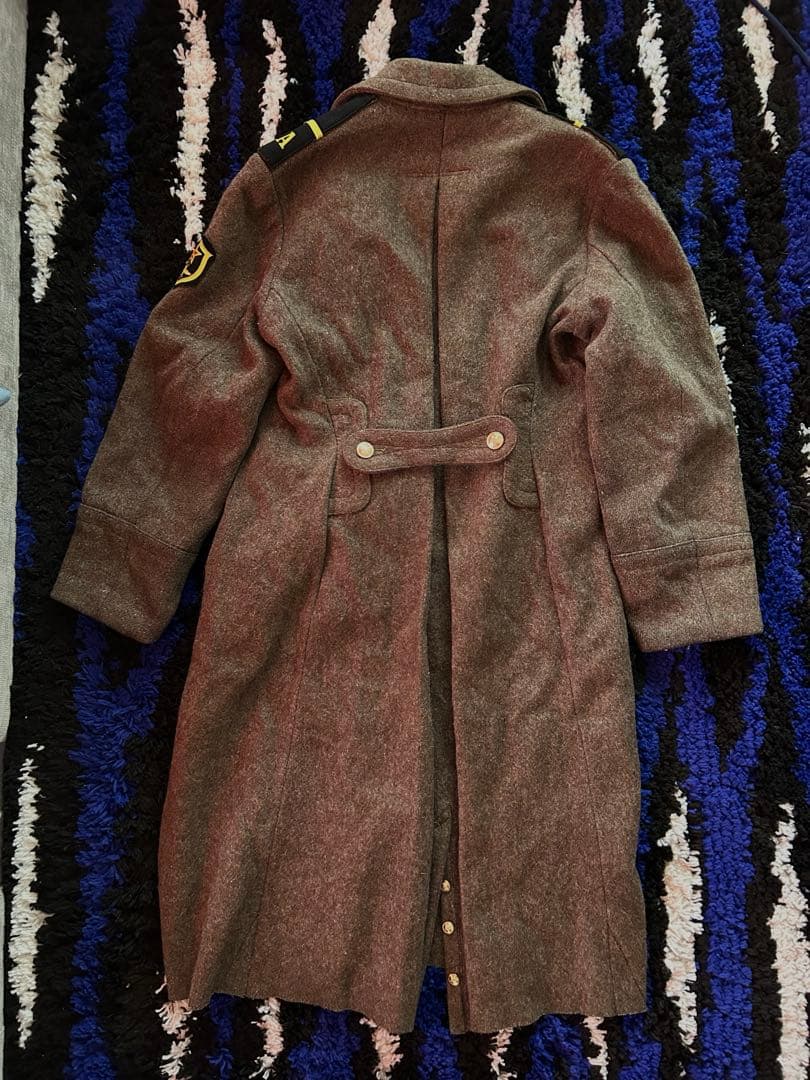 実物 ソ連軍 ロシア軍 兵士用 外套 ウールコート