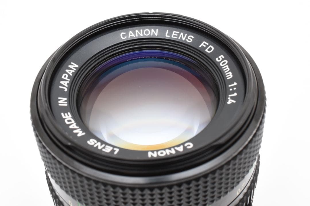 【美品】Canon New FD 50mm F1.4｜動作良好・単焦点レンズ