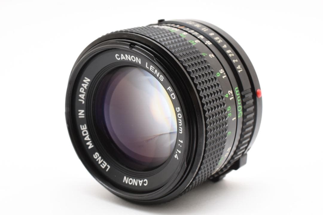 【美品】Canon New FD 50mm F1.4｜動作良好・単焦点レンズ