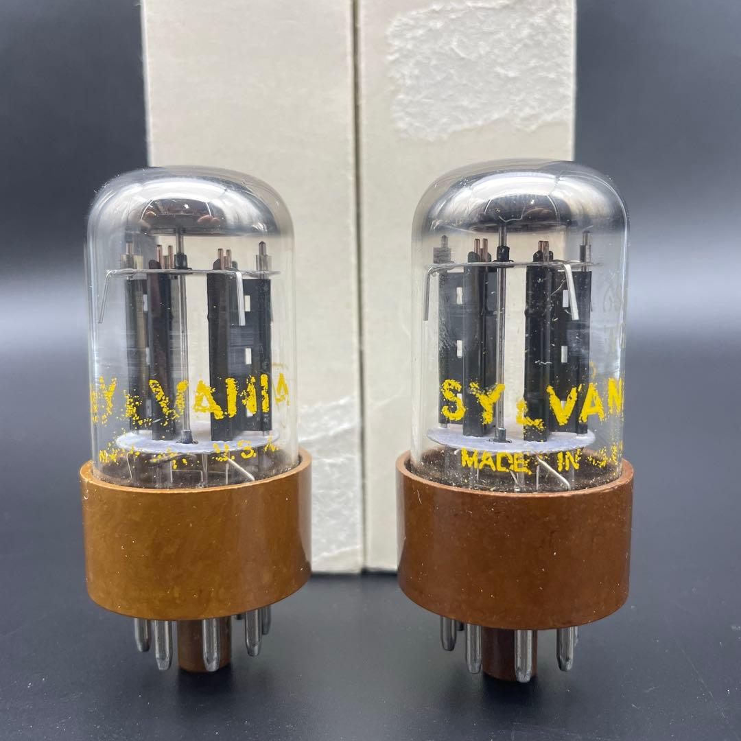 6SN7-WGT SYLVANIA ワンペアセット 真空管 (99)