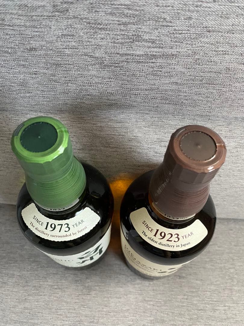 【最終値下げ】山崎・白州 シングルモルトウイスキー2本セット