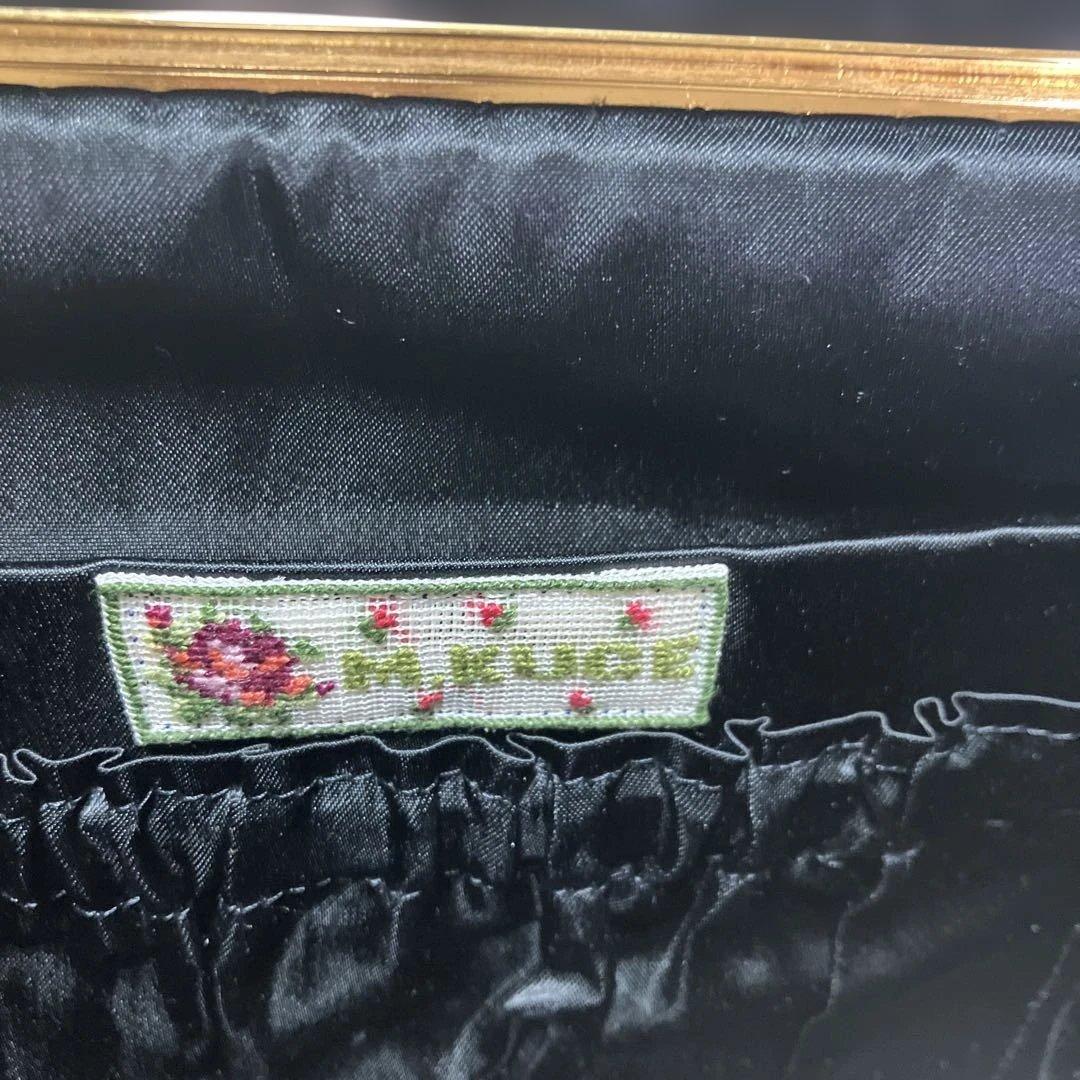 ア*シ様 プチポワン　久家道子　刺繍バッグ　パーティバッグ