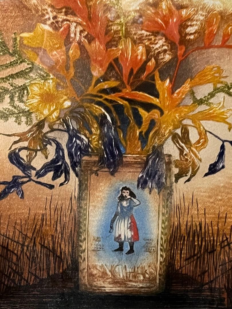 お値下げ★Suzanne pinotte★シルクスクリーン 額82x70㎝